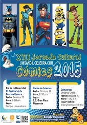 XVII Jornada Cultural &#8220;Unisangil celebra con Cómics 2015&#8221;