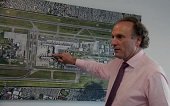 Director de la Aerocivil inspeccionó obras del aeropuerto el Alcaraván