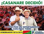 Alirio Barrera derrotó la maquinaria y es el nuevo Gobernador de Casanare