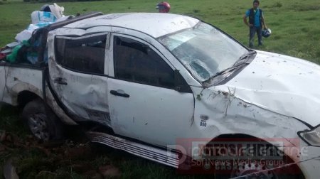 Vehículos al servicio de campañas políticas sufrieron accidentes en vías de Casanare