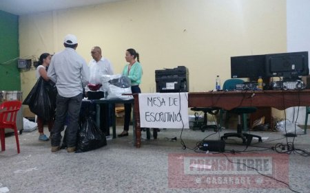 26 reclamaciones por presuntas irregularidades en el conteo de votos en Paz de Ariporo