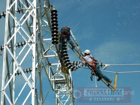 Seis municipios del norte de Casanare este domingo tendrán suspensión del servicio de energía