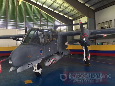 Grupo Aéreo Casanare despidió aeronaves Bronco OV-10 que cumplieron su ciclo en la Fuerza Aérea