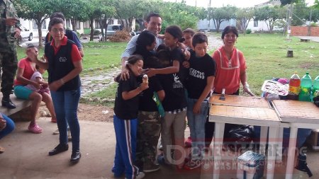 Personería de Yopal celebró el día a los niños en el barrio Vencedores