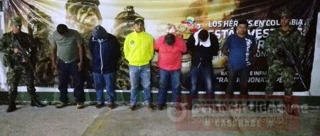 Ejército desarticuló banda delincuencial en Tauramena