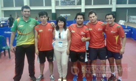 Casanareños obtuvieron medalla de bronce de tenis de mesa en Juegos Deportivos Nacionales