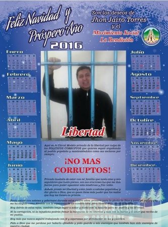 Trasladado el Alcalde electo JJ Torres a la cárcel de Yopal