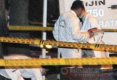 Una persona murió de forma violenta en Villanueva