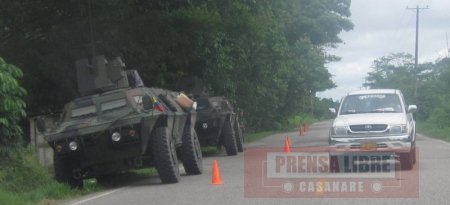 Militarizadas vías entre Arauca, Casanare y Boyacá por amenaza del ELN de Paro Armado