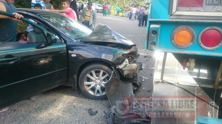 Accidente en la vía del Cusiana dejó una persona herida
