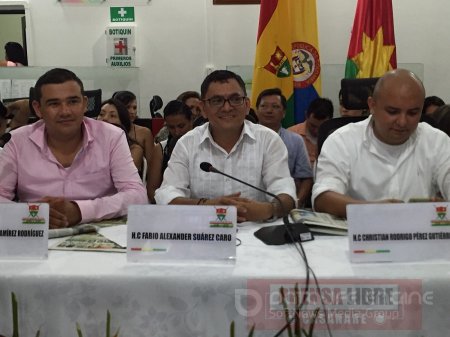 Fabio Suarez es el nuevo Presidente del Concejo Municipal de Yopal