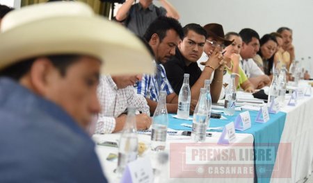 "Gobierno Nacional está comprometido con la tranquilidad del Casanare": Villegas