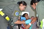 Bebé indígena nació a bordo de un avión de la Fuerza Aérea en el Meta 