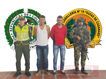 Integrantes del ELN enviados desde Arauca para ejecutar acciones terroristas fueron capturados en Paz de Ariporo
