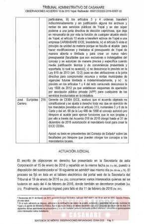 Ceiba EICE reúne los requisitos de legalidad según Tribunal Administrativo de Casanare