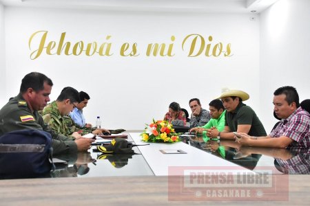 En Consejo de Seguridad Gobernador de Casanare Alirio Barrera repudió atentado contra la Policía