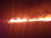 Más de 1.000 hectáreas afectadas por incendio en los alrededores de la Laguna del Tinije
