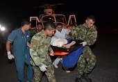 Dos civiles y tres soldados heridos al caer en campo minado instalado por el ELN en el oleoducto Caño Limón