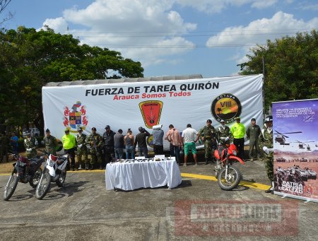 Capturados 6 integrantes de la comisión &#8220;Omaira Montoya&#8221; del ELN en Arauca 