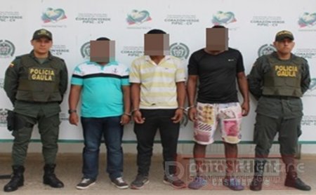 Gaula de la policía capturó en Yopal a extorsionistas que exigían 100 millones de pesos