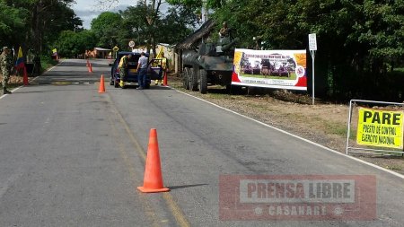 En Semana Santa Ejército refuerza seguridad en Casanare