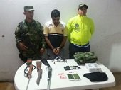 Ejército capturó presunto extorsionista en Tauramena