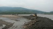 Avanza construcción de jarillón en el río Upía que protegerá centro poblado El Secreto