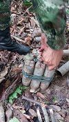 Ejército incautó en Arauca 40 cilindros que serían empleados para atentados terroristas 