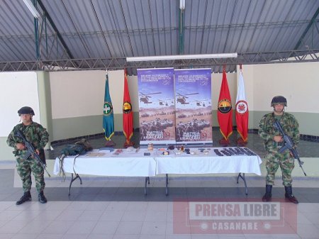 Menor del ELN fue sorprendido por el Ejército transportando material explosivo en zona rural de Aguazul