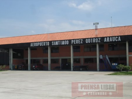 Vicepresidente Vargas Lleras inaugura hoy obras de modernización del Aeropuerto de Arauca