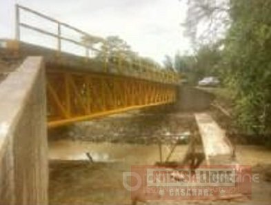 Anuncian inauguración de puente sobre el Río Guanapalo en Nunchía 