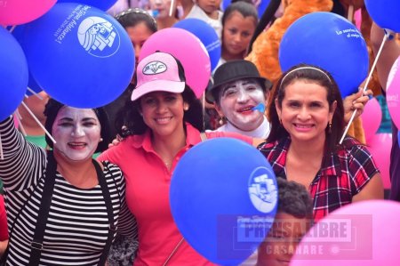 La Gestora Social Marisela Duarte celebró el Día del niño en varios municipios de Casanare 