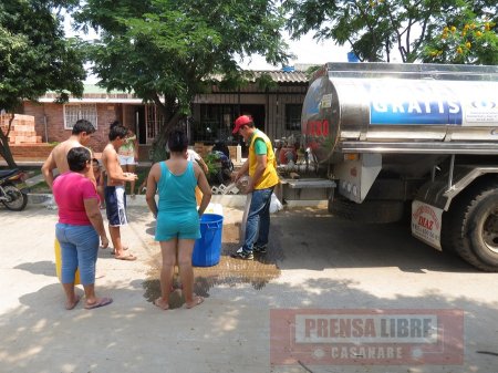 Hoy inicia nuevo contrato de carrotanques para abastecimiento de agua potable en Yopal