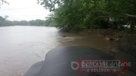 Gobernador dio parte de tranquilidad sobre obra de protección colapsada en el río Pauto 