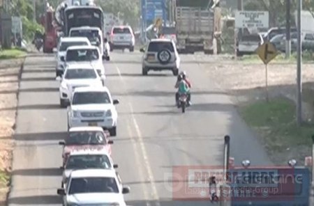 Redoblan seguridad vial en la ruta Villavicencio - Yopal durante puente festivo