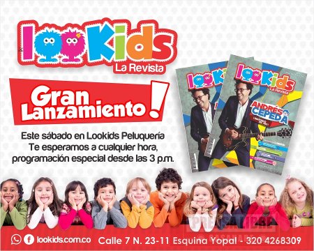 Lookids La Revista, medio impreso de Casanare con información dirigida al público infantil