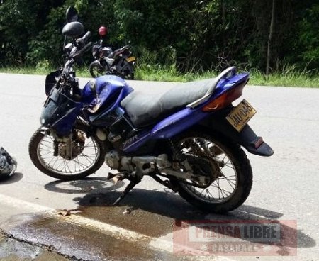 Un motociclista murió en accidente de tránsito en la vía al norte de Casanare