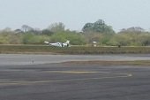 Aeronave perdió tren de aterrizaje antes de salir a plataforma del aeropuerto de Yopal