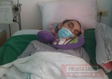 Policía en estado de coma no recibe pensión y sigue a la espera de un traslado en el Hospital de Yopal