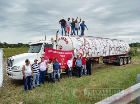 Marcha pacífica de Paro Camionero traumatizó movilidad al sur de Casanare