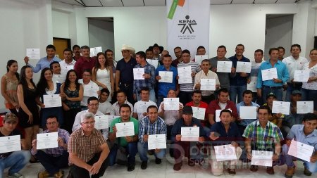 80 personas certificaron competencias laborales con el SENA Casanare