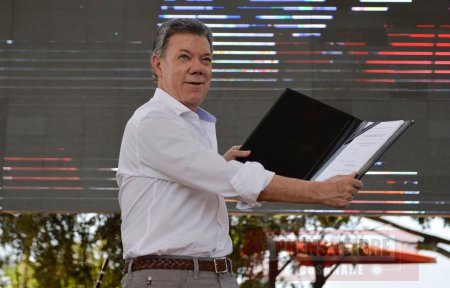 Presidente Santos lanza hoy en el Meta plan integral de intervención estatal Paz en Acción 