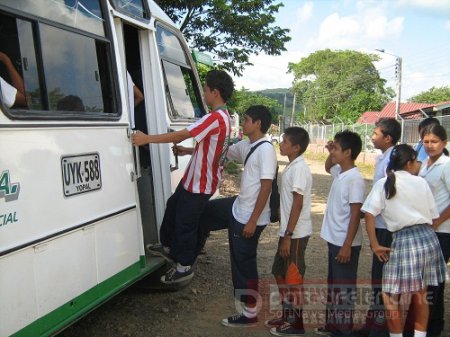 Arrancaron transporte y restaurantes escolares en Casanare