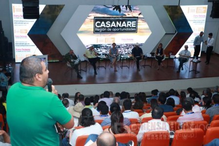 Foro Semana productiva charla alrededor de Casanare