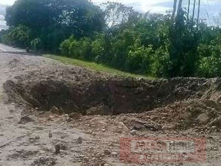 ELN activó explosivos en la vía Saravena - Arauca