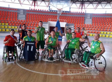 Casanare quedó subcampeón en Campeonato Interligas de Baloncesto en Silla de Ruedas