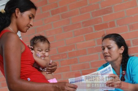 Intensifican campañas de vacunación a niños, gestantes y adultos mayores en Casanare