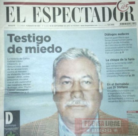 Secretario de Gobierno Departamental Milton Álvarez investigado por falsa denuncia y fraude procesal