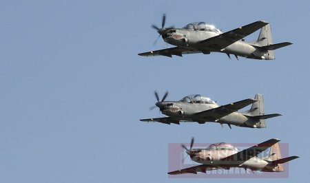Aeronaves Súper Tucano A-29 llegaron al Grupo Aéreo de Casanare 