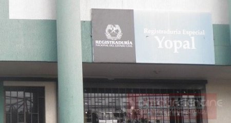 Registraduría Especial de Yopal cambiará de sede temporalmente 